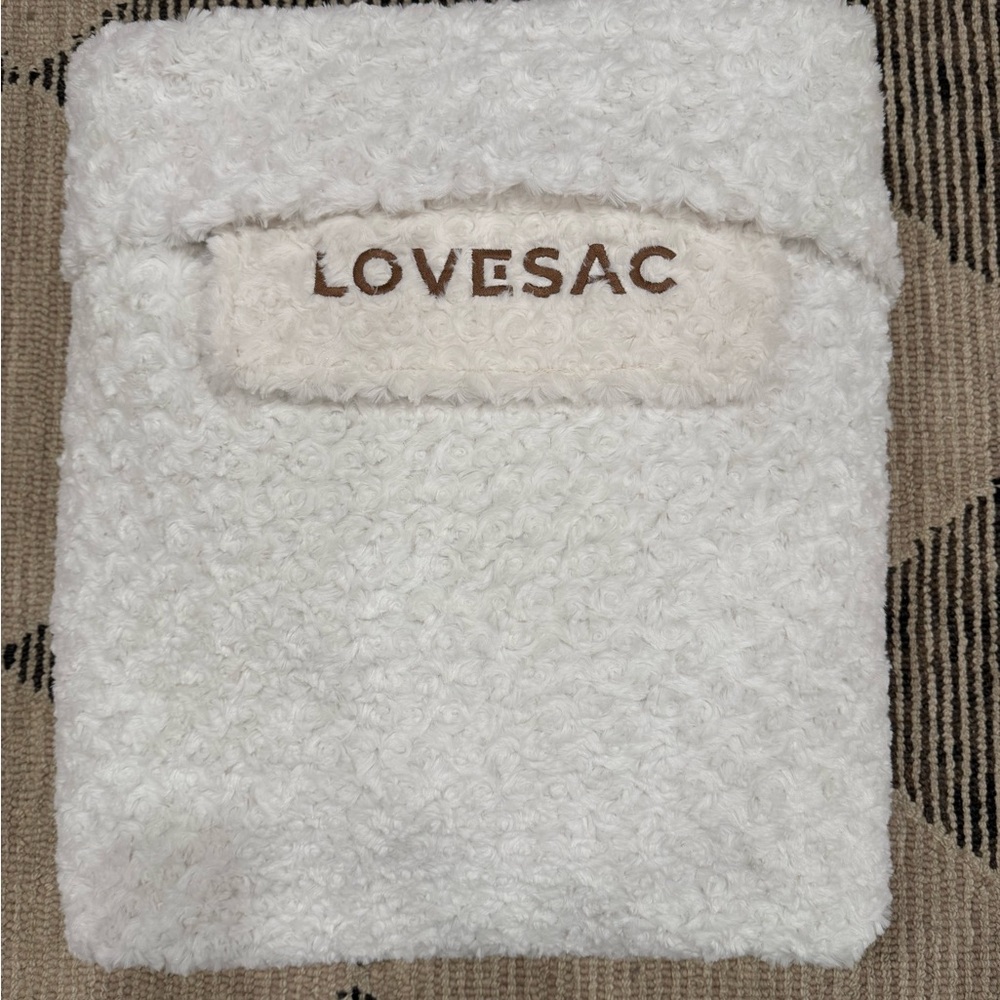 Lovesac supersac cover only (no insert) color white as shown